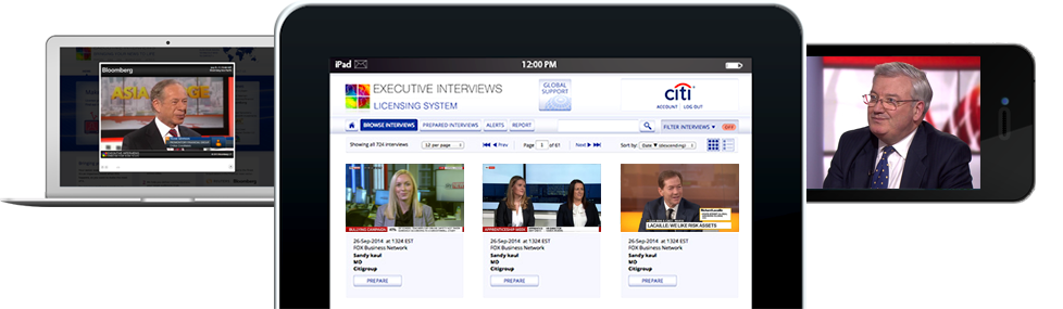 Executive Interviews Online Licensing System